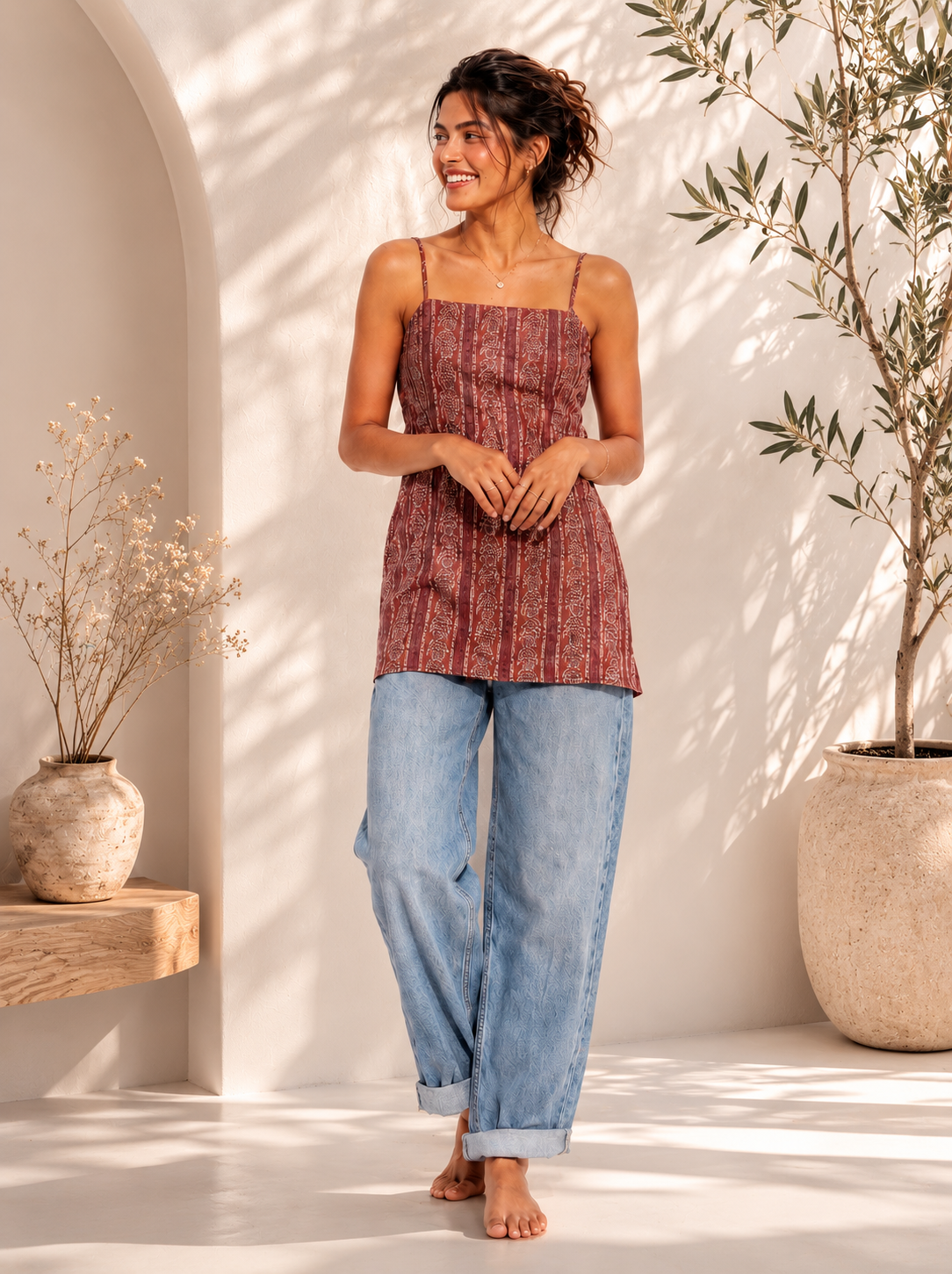 नज़ाकत | Nazakat — Delicate Strap Kurti