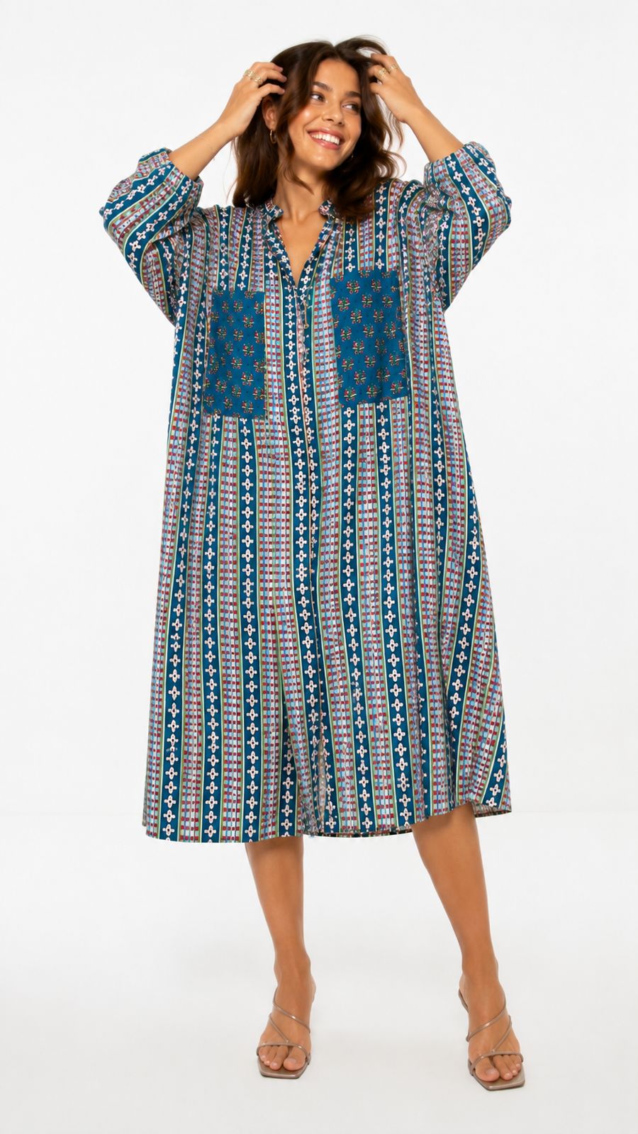 जननी | Janani — Floral Print Dress