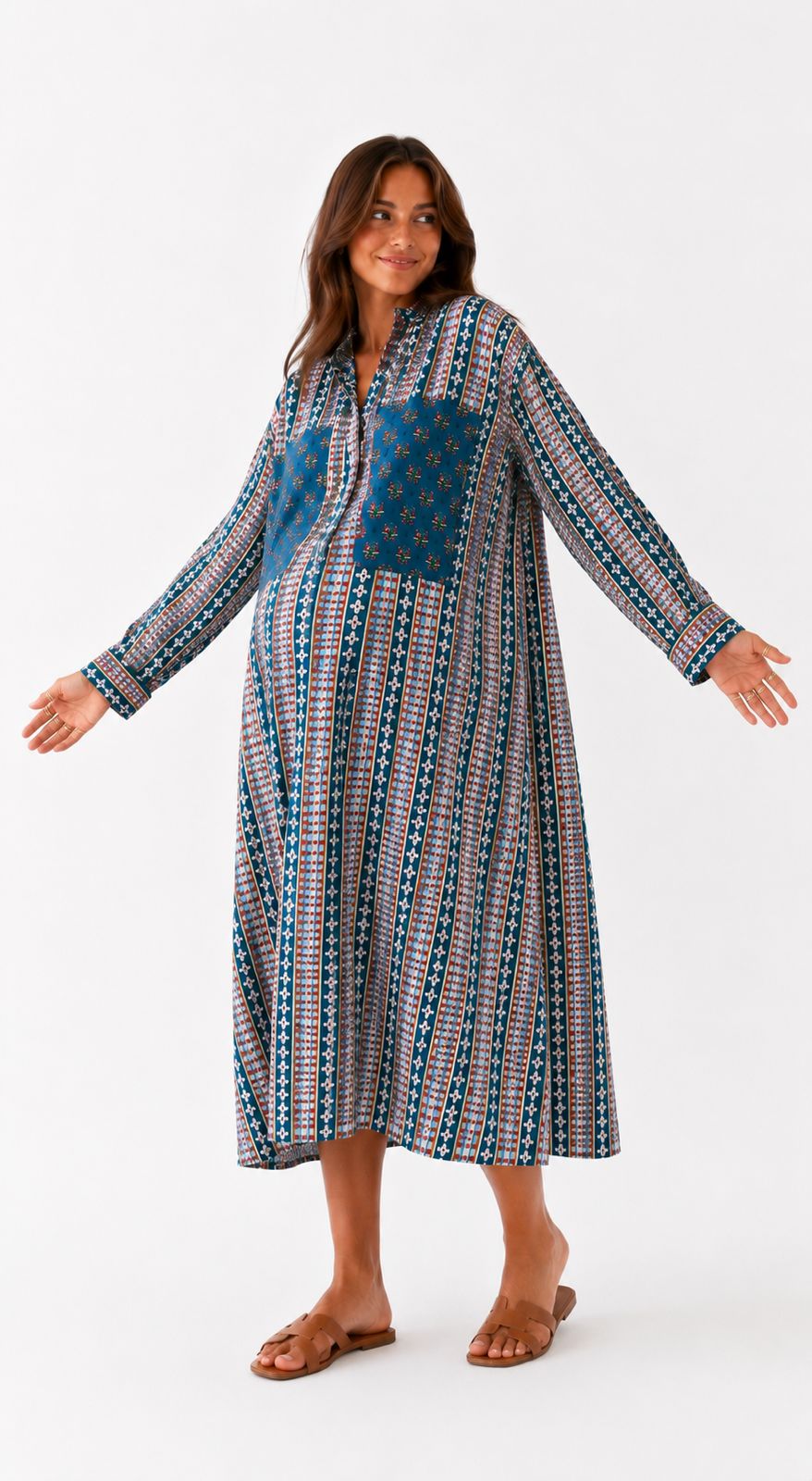 जननी | Janani — Floral Print Dress